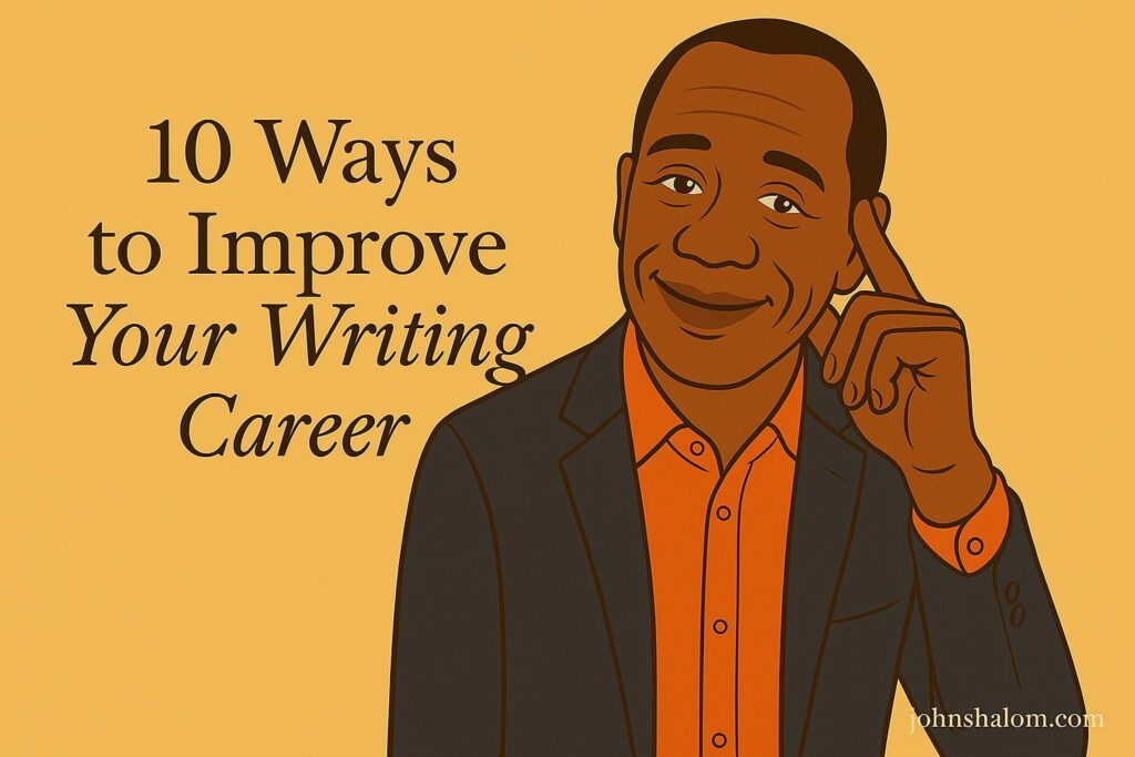 10 Ways to Improve Your Writing Career