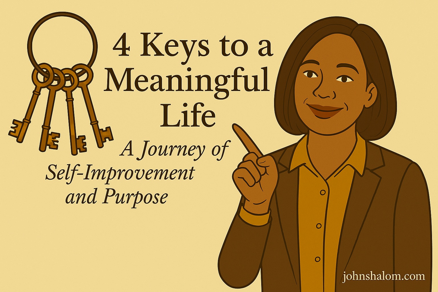 Keys To A Meaningful Life John Monyjok Maluth