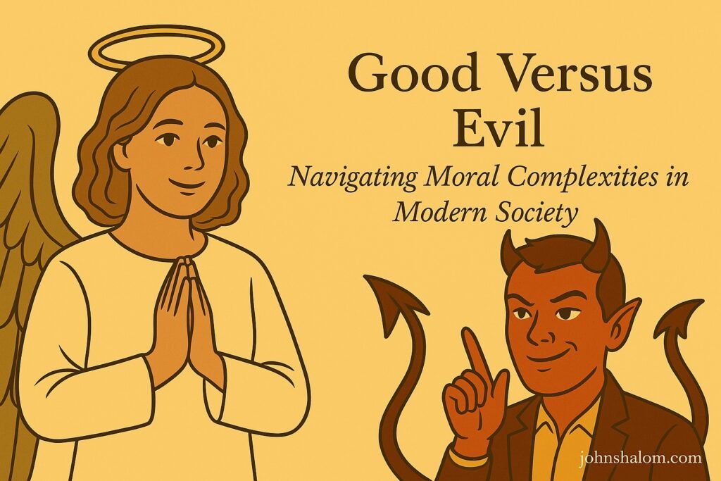 Good Versus Evil: Navigating Moral Complexities in Modern Society