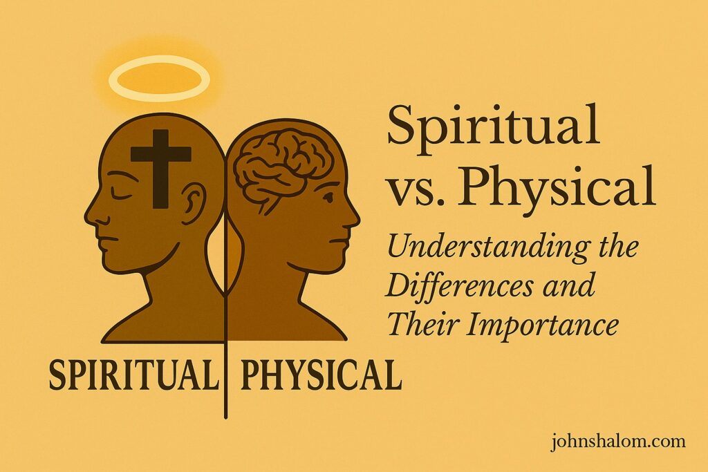 An image showing a person meditating beside a mirror image of themselves running, symbolizing the balance between spiritual and physical aspects of life.