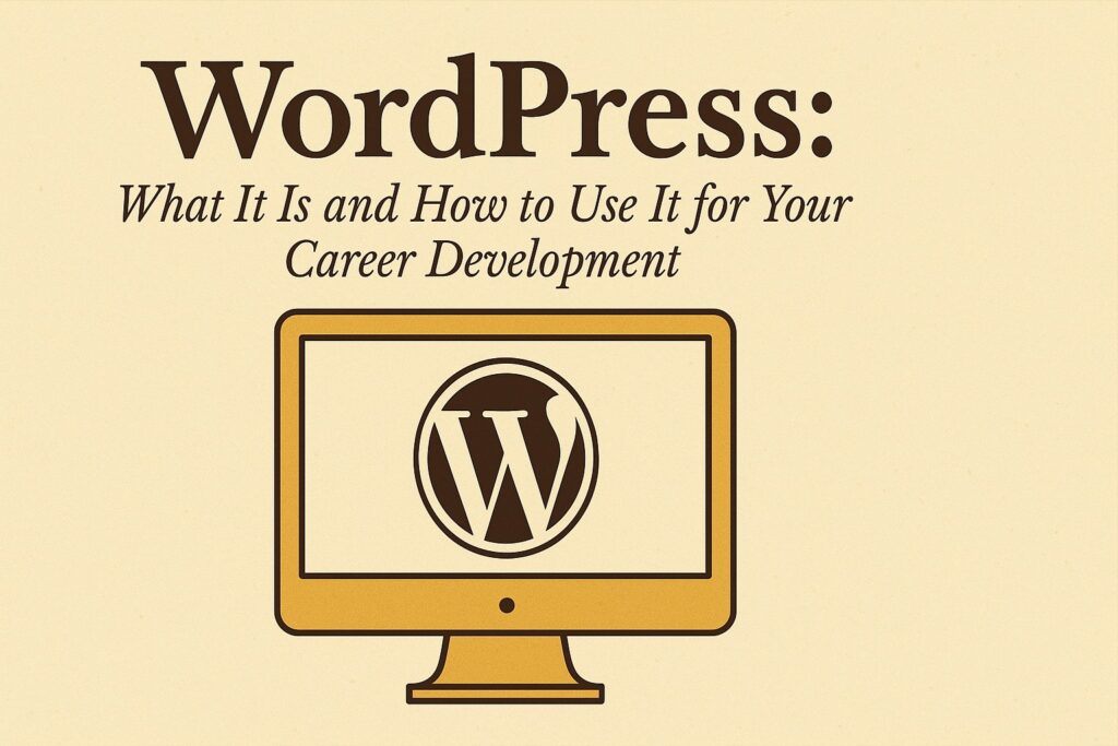 WordPress - What It Is and How to Use It for Your Career Development