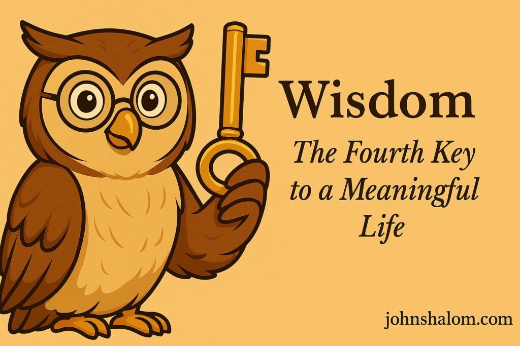 An image showing an elderly person sharing insight with a younger one under a tree, symbolizing experience, reflection, and the passing of wisdom.