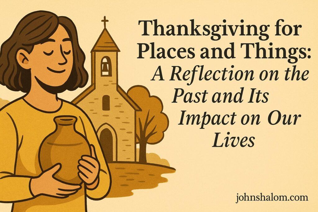 Thanksgiving for Places and Things: A Reflection on the Past and Its Impact on Our Lives