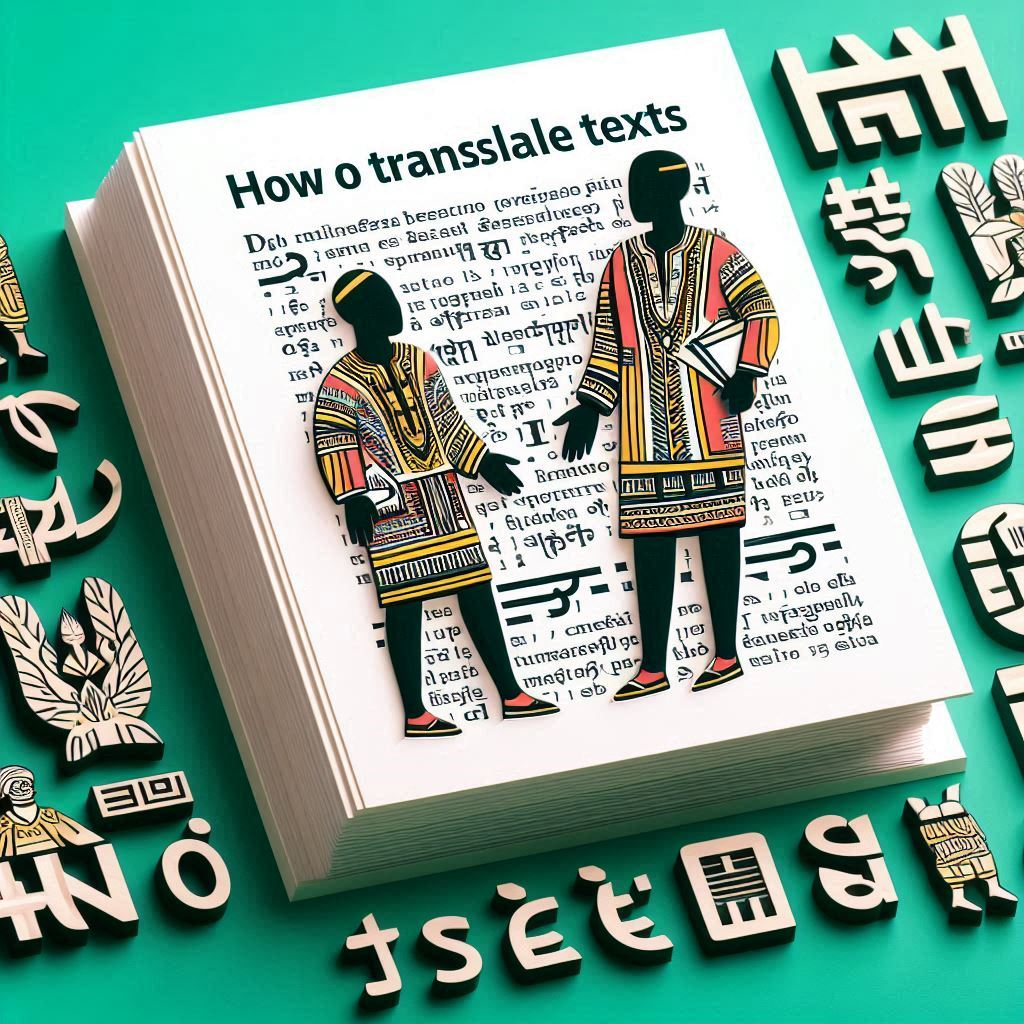 How to Translate Texts