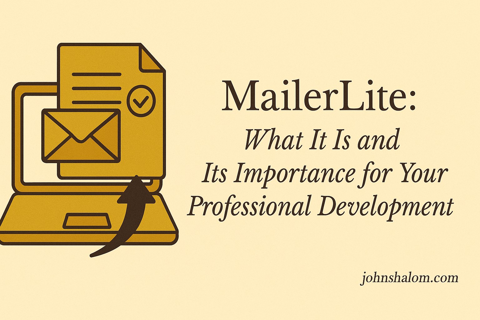 MailerLite - What It Is and Its Importance for Your Professional Development