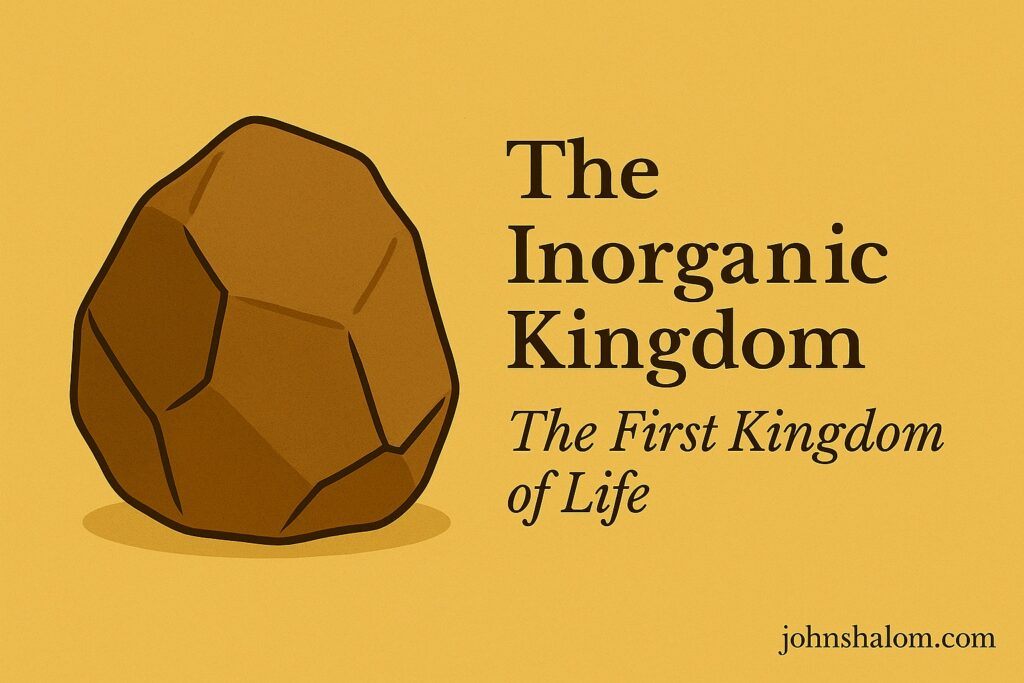 The Inorganic Kingdom: The First Kingdom of Life