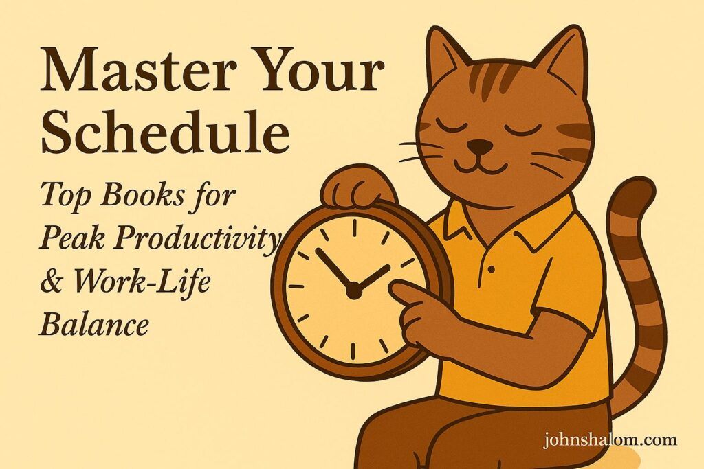 Master Your Schedule: Top Books for Peak Productivity & Work-Life Balance