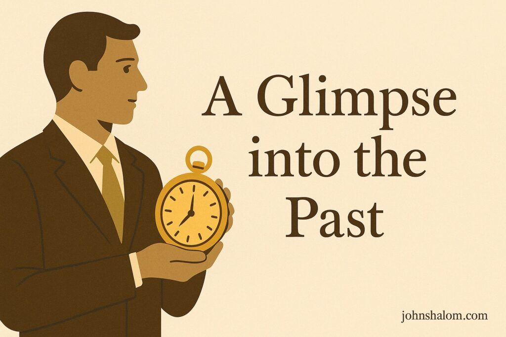 An old photo album open on a wooden table, symbolizing memory, history, and reflection.