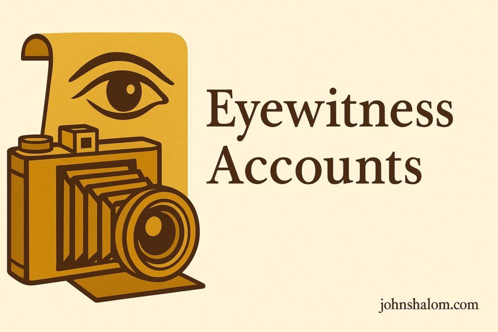 An open journal with handwritten notes beside an old camera, symbolizing truth, memory, and lived experience.