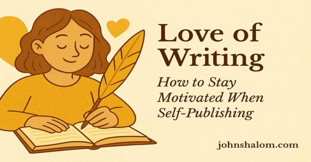 Love of Writing: How to Stay Motivated When Self-Publishing