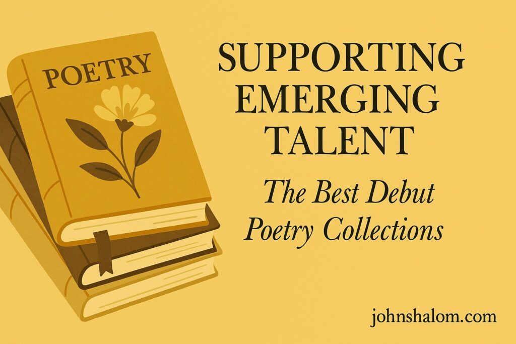 Supporting Emerging Talent - The Best Debut Poetry Collections