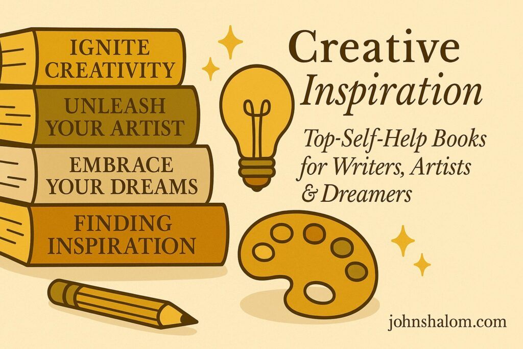 Creative Inspiration - Top Self-Help Books for Writers, Artists & Dreamers