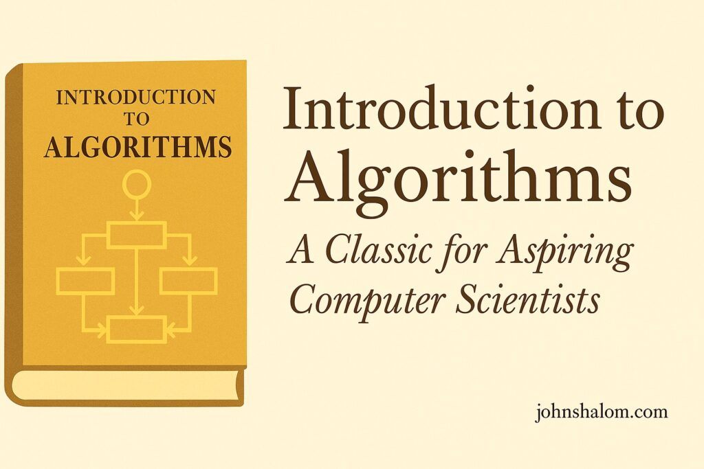 Introduction to Algorithms - A Classic for Aspiring Computer Scientists