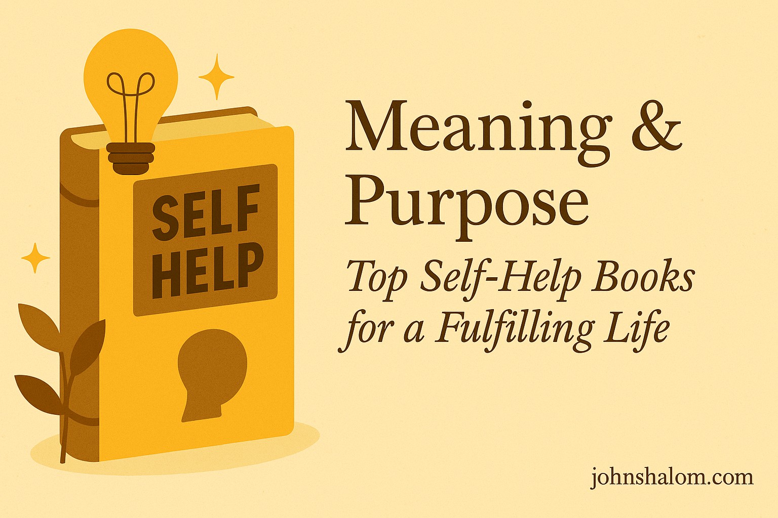 Meaning & Purpose - Top Self-Help Books for a Fulfilling Life