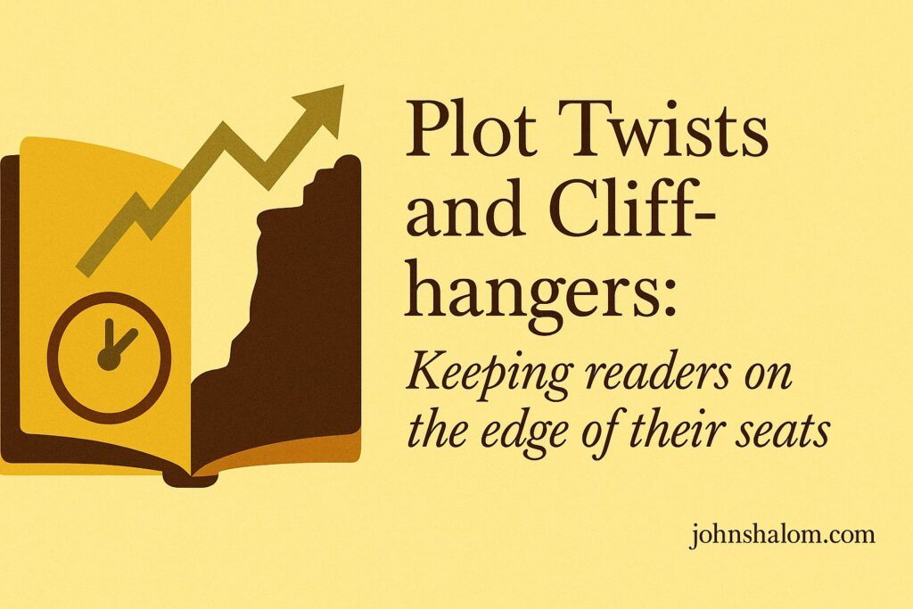 Plot Twists and Cliffhangers - Keeping Readers on the Edge of Their Seats