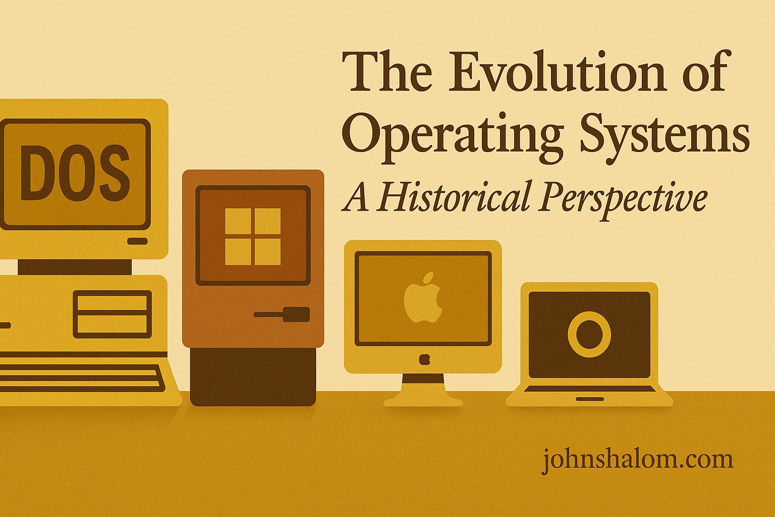 The Evolution of Operating Systems - John Monyjok Maluth