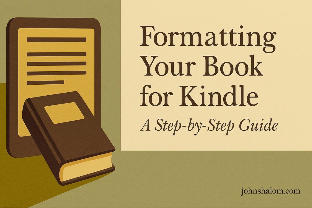 Formatting Your Book for Kindle - A Step-by-Step Guide