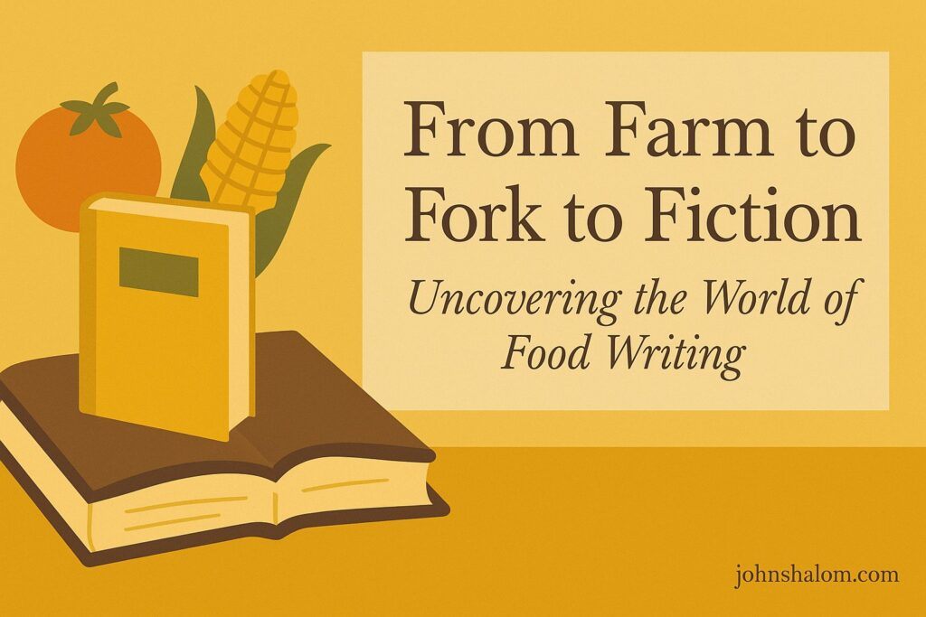From Farm to Fork to Fiction - Uncovering the World of Food Writing
