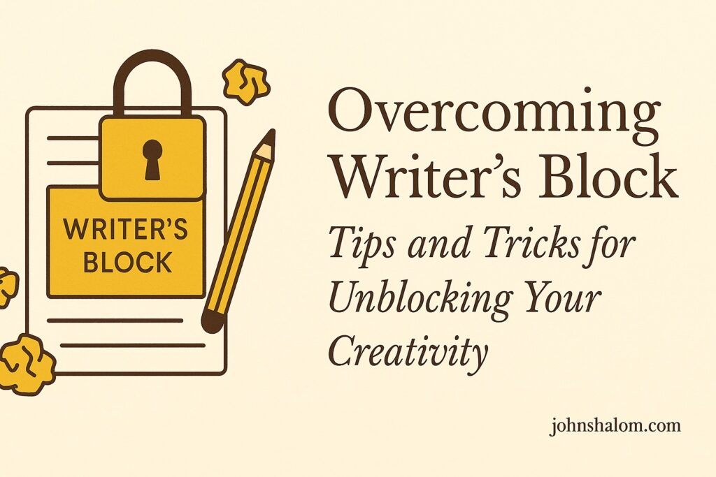 Overcoming Writer's Block - Tips and Tricks for Unblocking Your Creativity