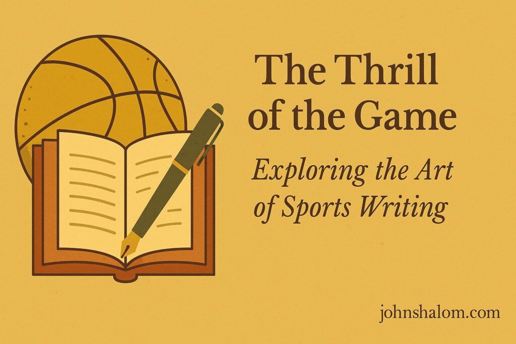 The Thrill of the Game - Exploring the Art of Sports Writing