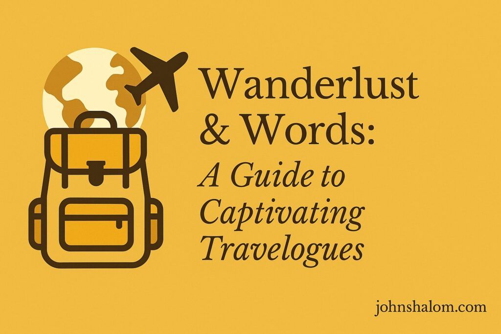 Wanderlust & Words - A Guide to Captivating Travelogues