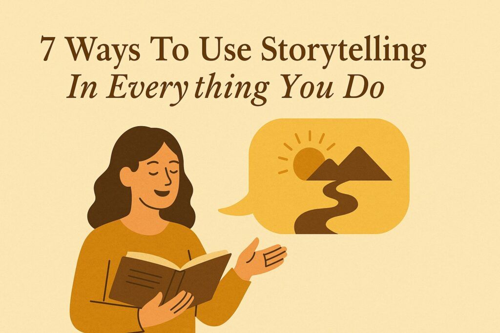 7 Ways To Use Storytelling In Everything You Do